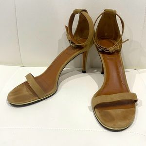 GIVENCHY Suede Strappy Sandals Sz 40.5